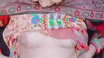 Hijabi paki girl shows boobs and hairy pussy
