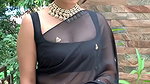 Insta Milf Roshni Vineeth Hot Transparent Cleavage