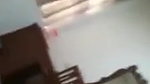 Nude captured in hotel