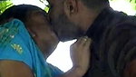 Lover outdoor having
