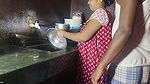 INDIAN DESHI BEUTIFUL HOT GIRL DELUWARA SEX IN KITCHEN WITH HUSBEND
