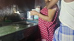 INDIAN DESHI BEUTIFUL HOT GIRL DELUWARA SEX IN KITCHEN WITH HUSBEND