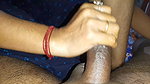 Desi Bhabhi Giving Handjob