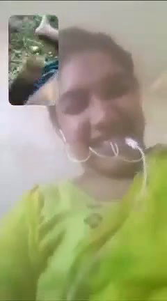 Desi girl on vc