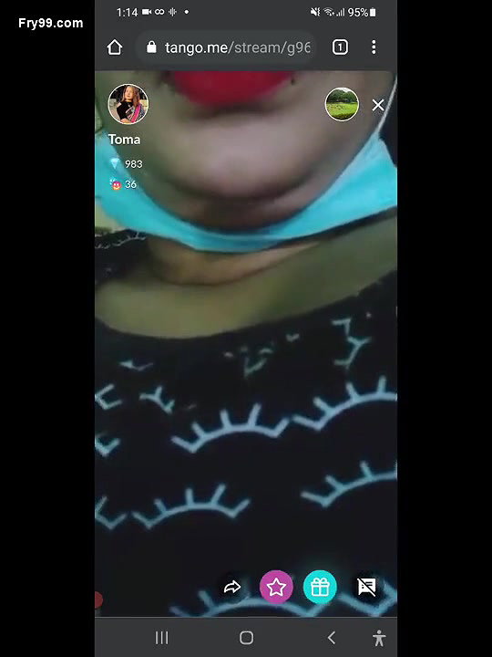 Tango App – a Desi Bhabi Caught by Me