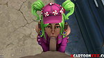 3D Toon Vidz 3d babe sucks dick and fucks cartoon xxx