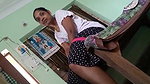 Cutie showing pussy  to lover