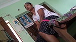 Cutie showing pussy  to lover