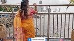 Extreme Busty Aunty Meher Pal Hottest Navel Belly Shakes In Public Beach