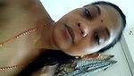 Desi girl making video for lover in bathroom