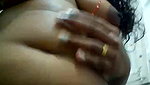 Desi girl making video for lover in bathroom