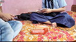 Village student girl did dirty work with her friend