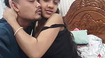 Desi Couple Boobs Suck n Handjob