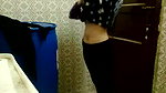 Cutie in bathroom