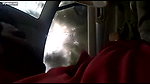 gf sucking cock in car