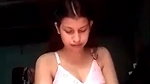 Beautiful Collage Girl Masturbating