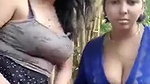 2 hot girls comparing their huge ass and hot boobs for boyfriend