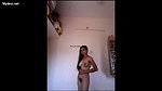 anita desi college girl in bathroom
