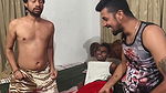 POV sudipa takes 3 cocks at the same time after the porn shoot ( Hindi Audio )