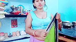 Telugu alone with her full fun with neighbors