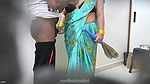 Telugu boy having fun with his maid hema