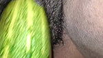 I inserted a 9 inch cucumber into my pussy today