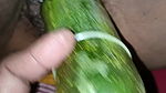 I inserted a 9 inch cucumber into my pussy today