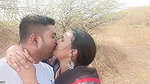 Desi indian Marathi kavita bhabhi fuck with Tatya boyfriend in jungle , riding on dick like whore , give good job in Saree