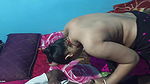 Hot Bengali bhabhi playing with my penis and mastrubation, I play her big boob