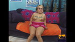 Dirty Midget MILF has orgasm while getting her pussy pounded deep by an older man