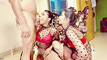 Desi Rough threesome