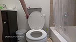 CassieScat Fast Desperate Runny Toilet Poop + Wiping