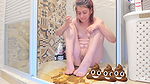 DirtyTeen18 I shit in your coffee cup smering on body play