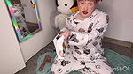 Kinkylilqt Anal Fuck Messy Marshmellow Diaper Enema