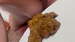 KinkyScatGirl Pooping on toilet seat