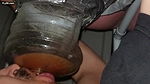 SSBBW Queen Siya 40 minutes PREMIUM 3 enema chugging scenes SMALL PEAR VS. VERY LARGE BAG