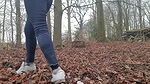 Versauteschnukkis Milf shits in the forest