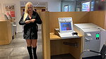 vil Sophie Extremely Perverted sing In The Middle Of The Bank Branch