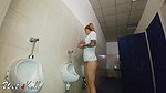 t Kelly Pee challenge in a public man restroom