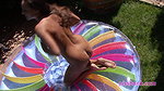 ssbank mega pee on airbed