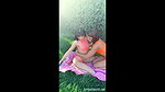 riana Chechik and Judy Jolie Piss in the back Yard