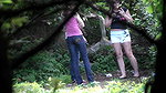 minine urination voyeur in bushes 2