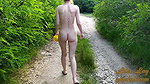 lee Lay Naked on the Boat Dock