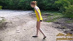 lee Lay Naked on the Boat Dock