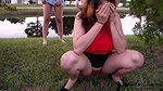 kotacharmsxxx Locked out pee desperation