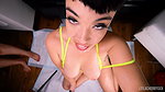 ila cherry urinal drinks mouthful of girl piss