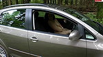 e Fahrt Nackt Auto Mit Pisspause