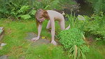 e Daddy s Girl takes a pee Out Doors