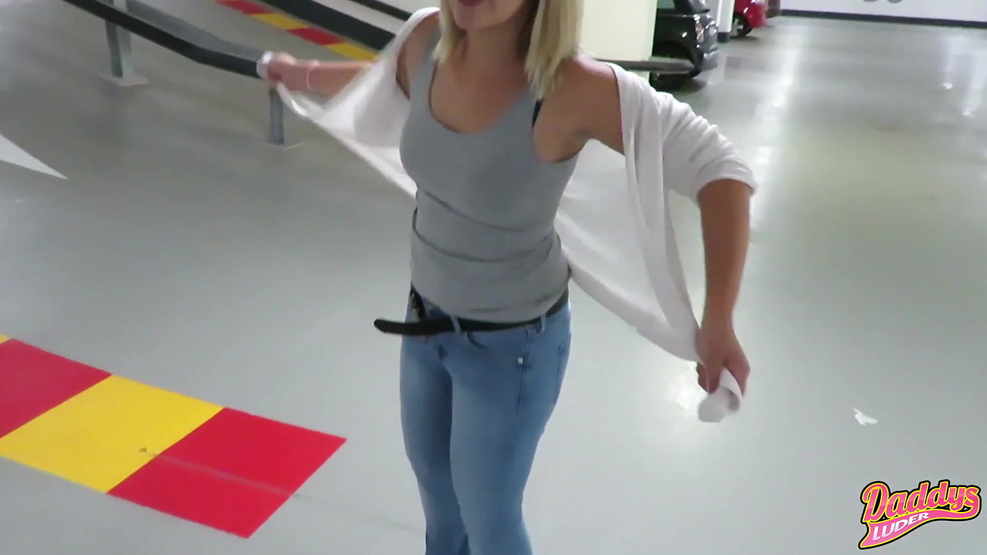 ddysluder mitten im parkhaus geschifft