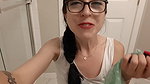 95Nerdy Faery Panty Sniff Pee